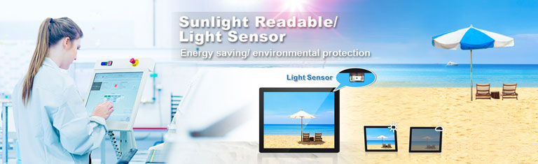 LCD Monitor mit Sonnenlicht