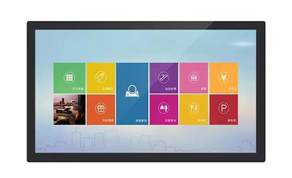 18,5 Zoll Nullrahmen PCAP Touch Industrie monitor