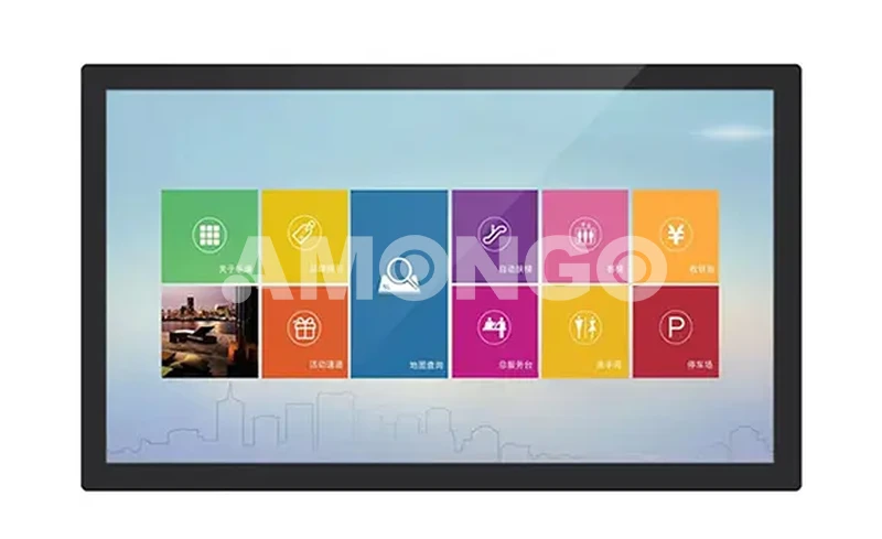 18,5 Zoll Nullrahmen PCAP Touch Industrie monitor
