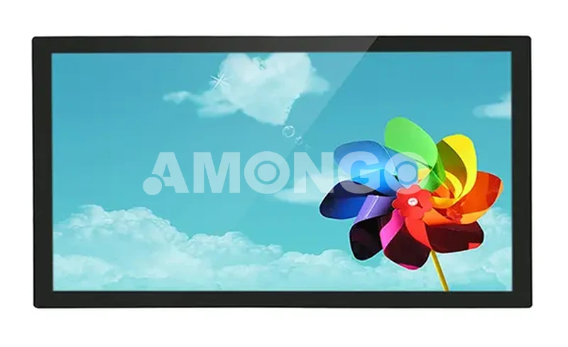 24 Zoll LCD-Monitor mit gehärtetem Glas